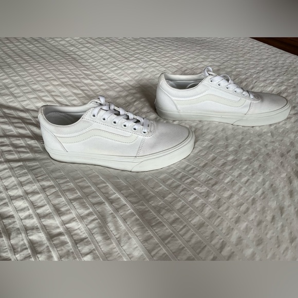 Vans white womens size 8 - Picture 2 of 4